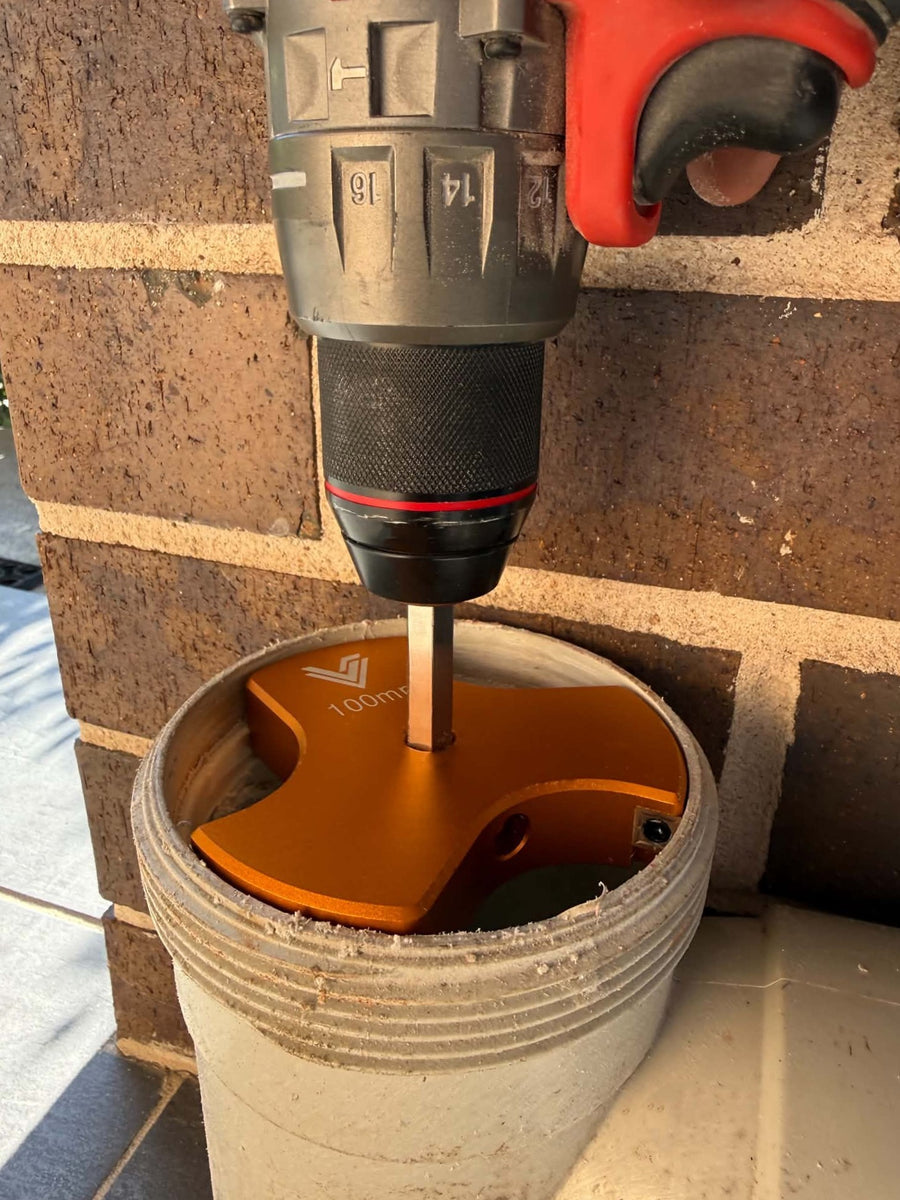 100mm 3-Blade PVC Reamer